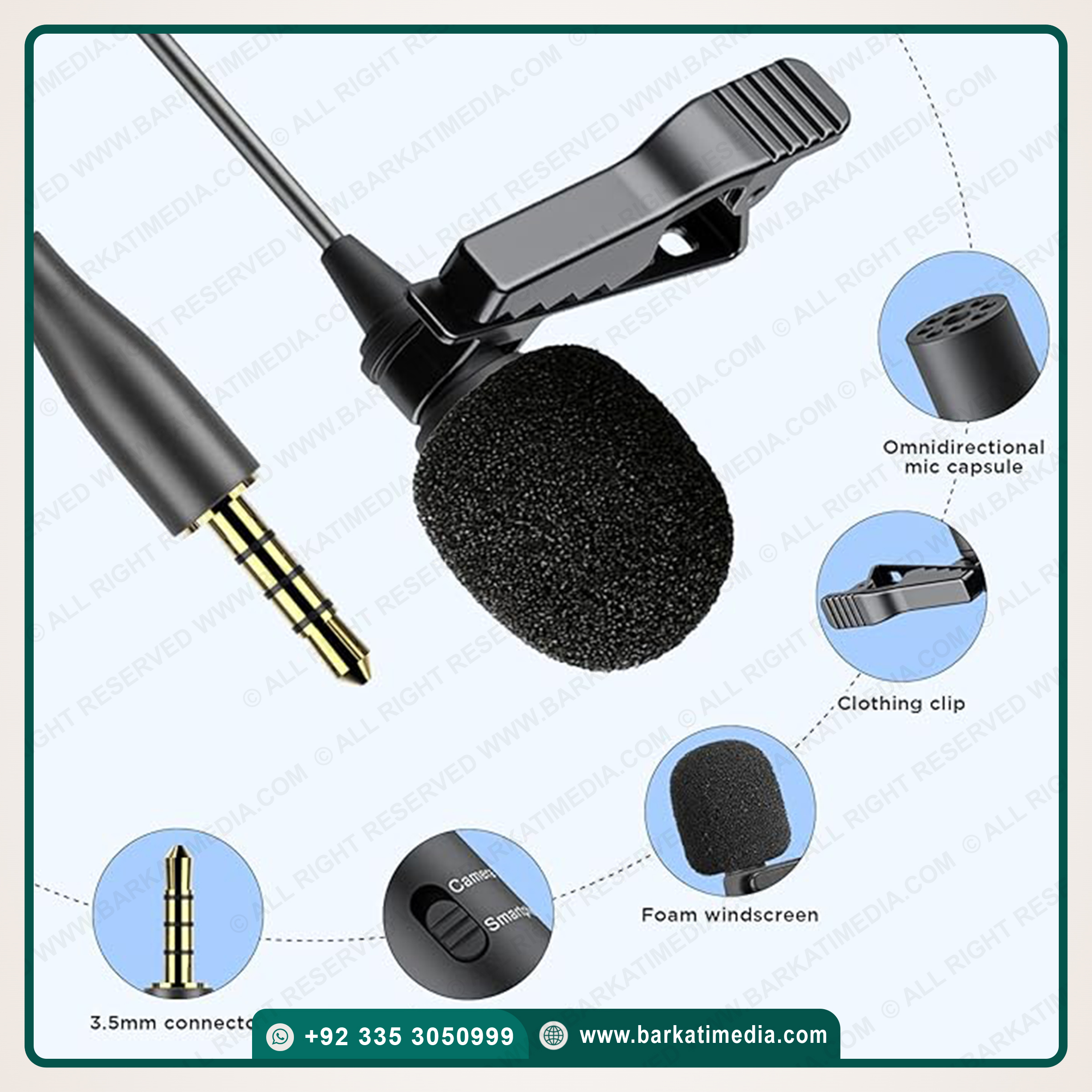 BOYA BY-M1 Lavalier Microphone - Image 4
