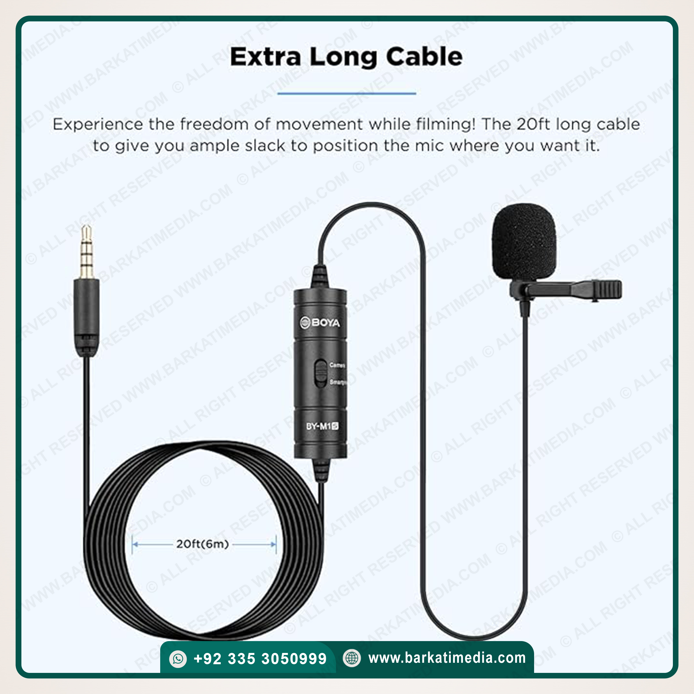 BOYA BY-M1 Lavalier Microphone - Image 5