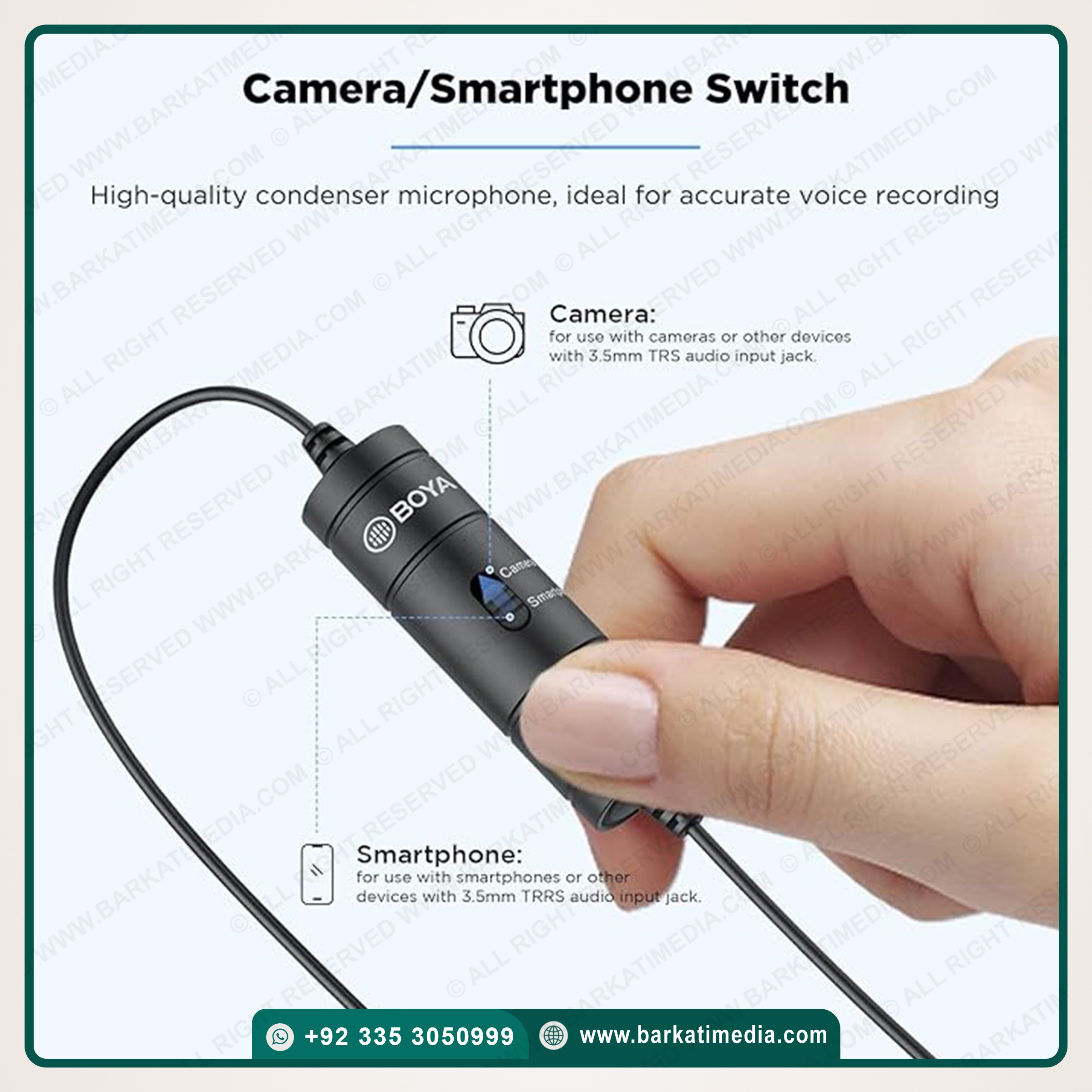 BOYA BY-M1 Lavalier Microphone - Image 9