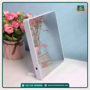 Magic Mirror 3 in 1 Photo Frame with LED & Desk Lamp